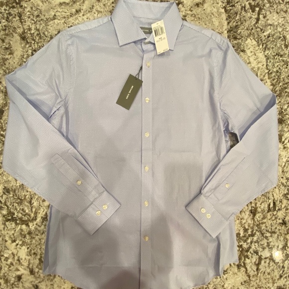 Michael Kors Button Up Size Medium Slim Fit - Picture 1 of 4